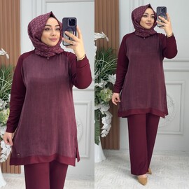 5440 İPEK TAKIM K170 BORDO