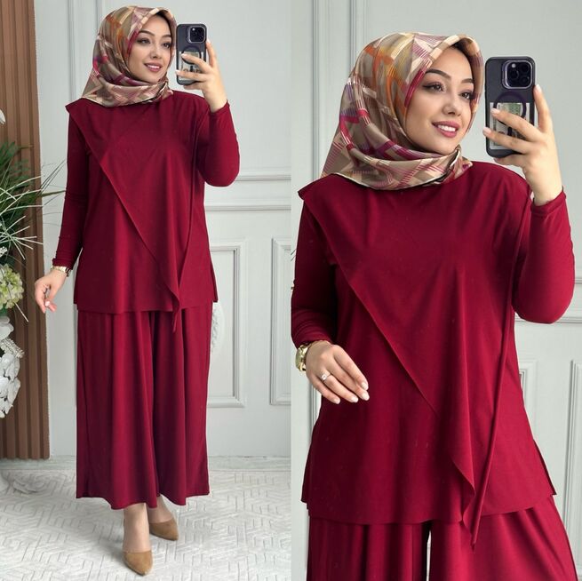 5480 ÇAĞLA TAKIM K140 BORDO - 1