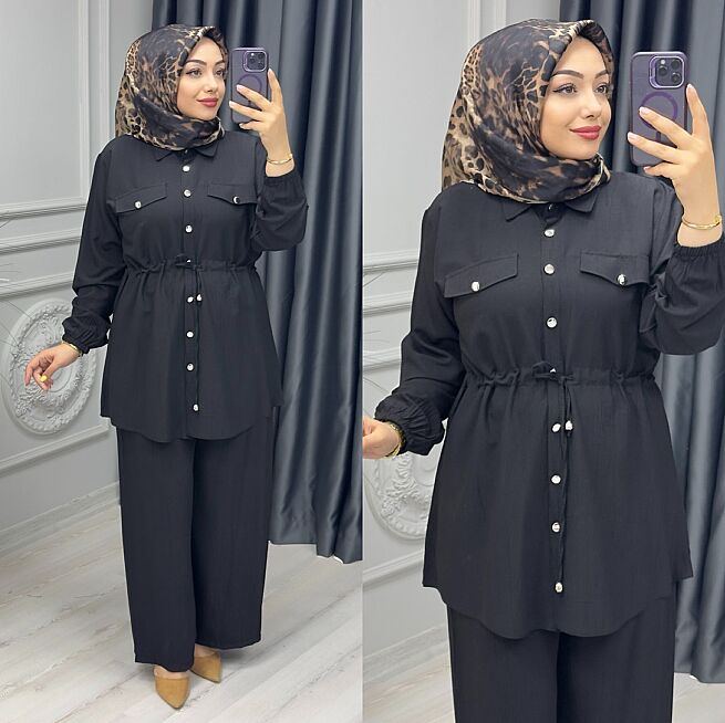 5510 ARSEN TAKIM K160 SİYAH - 1